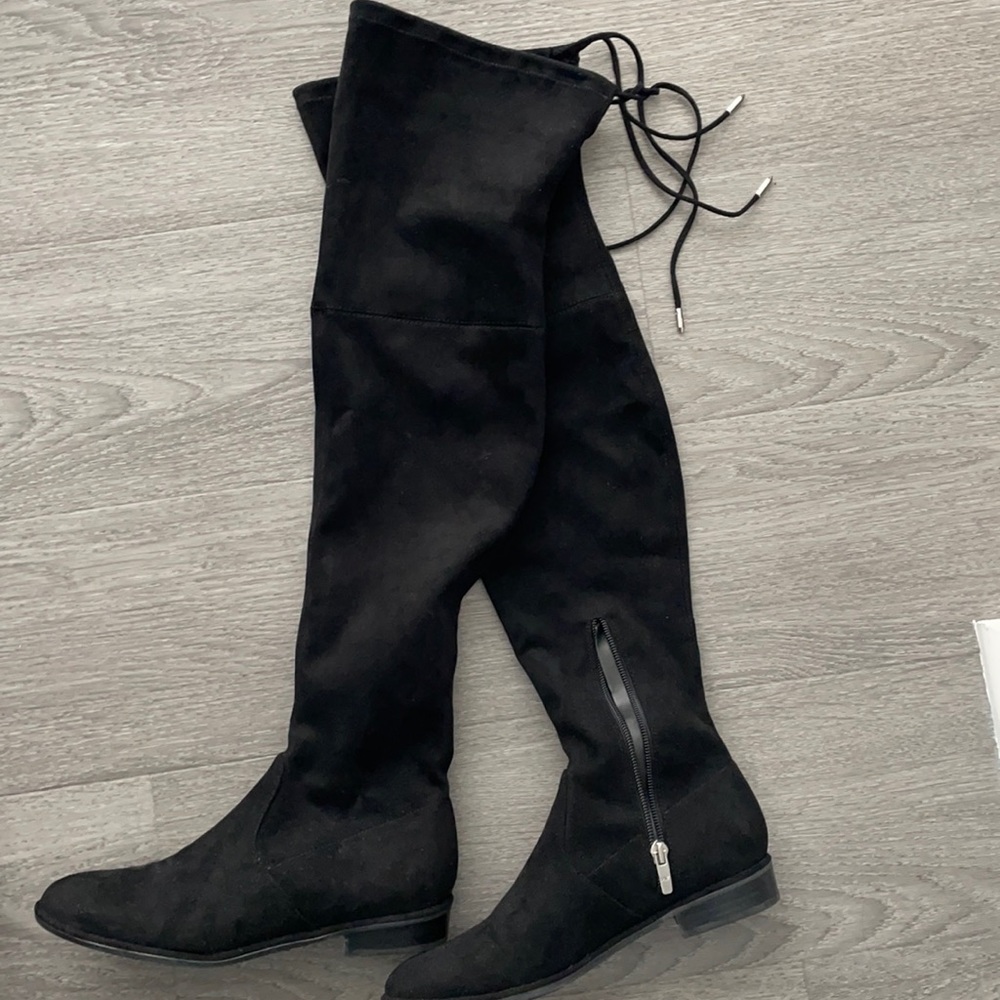 Women’s Black Marc Fisher OTK Boots
